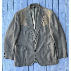 Vintage Pendleton Blazer Mens 44 Long High Grade Western Wear Jacket Coat USA